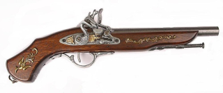 Anglická pistole  17. století