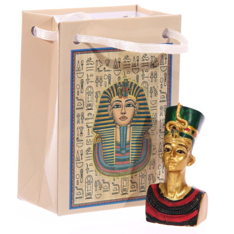 Egyptské figurky v dárkové tašce