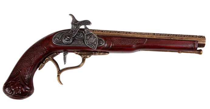 Perkusní pistole 19.st.