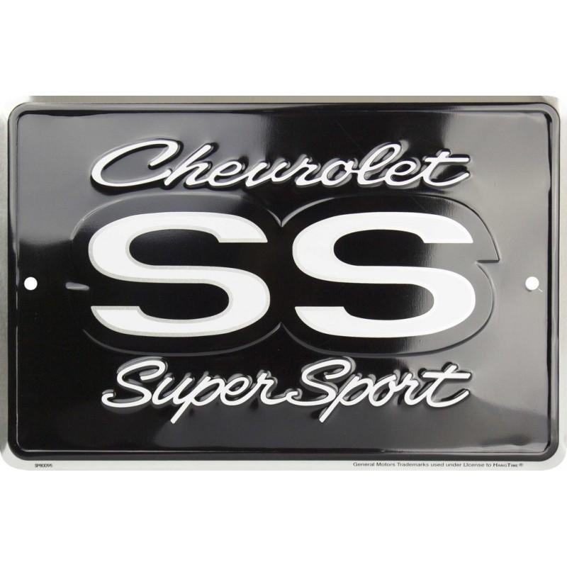Plechová cedule Chevrolet Camaro SS, 20cm x 30cm