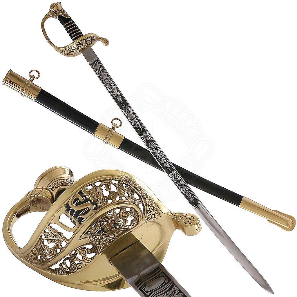 Důstojnický meč Union Staff & Field Officer Sword, Model 1850
