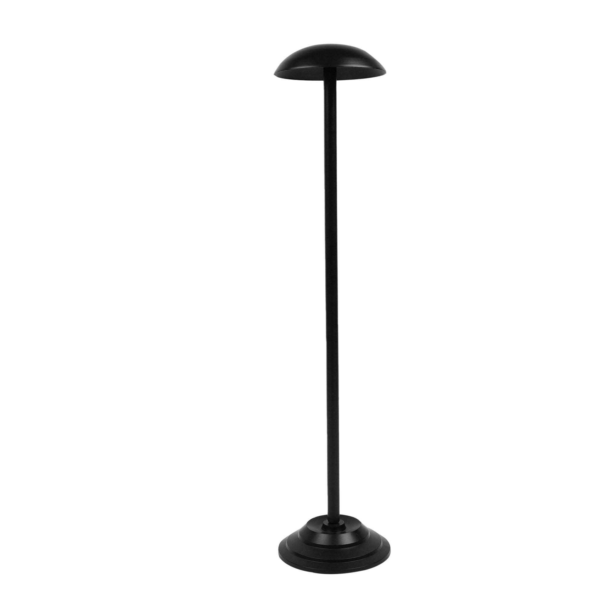 Stojan na helmu železný 63 cm( Černý )