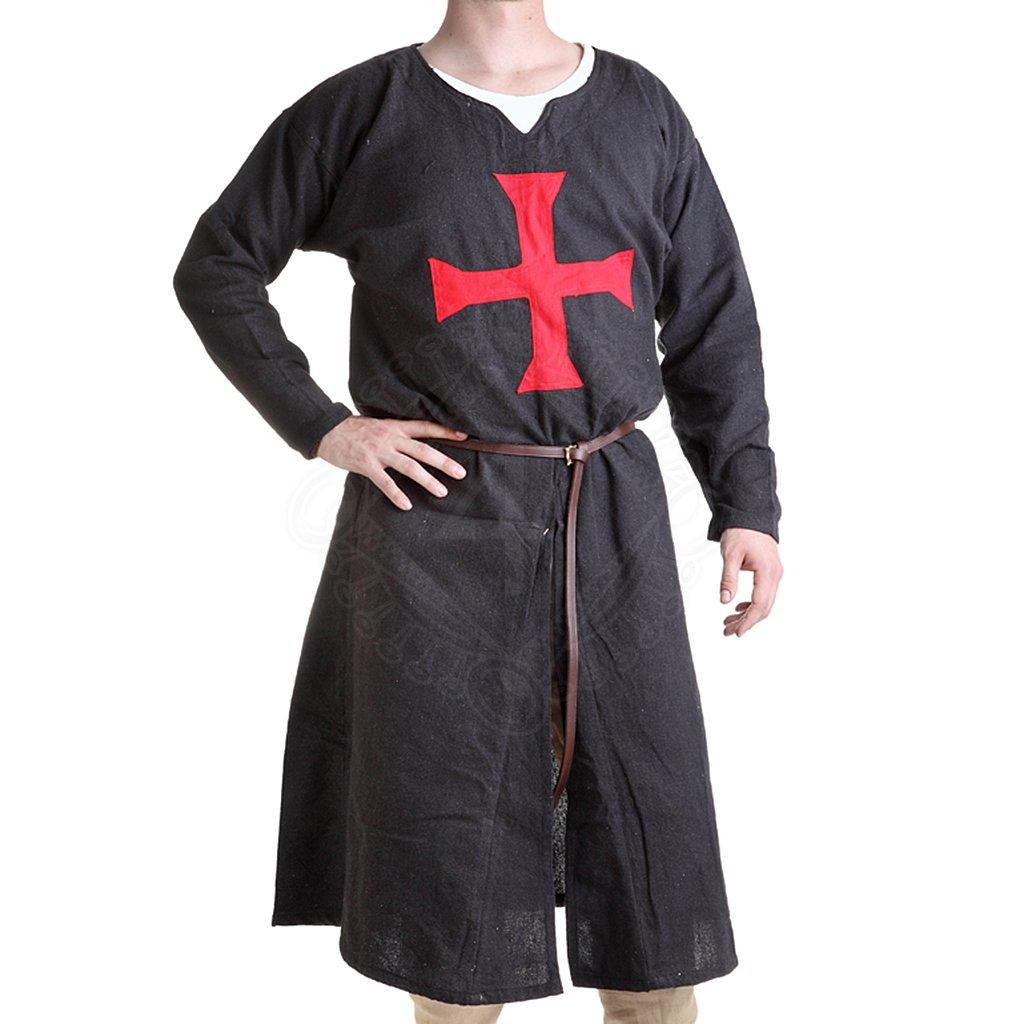 Templářská tunika černá