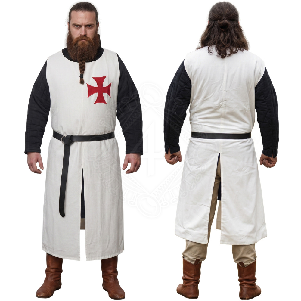 Templářský varkoč z pevné bavlny