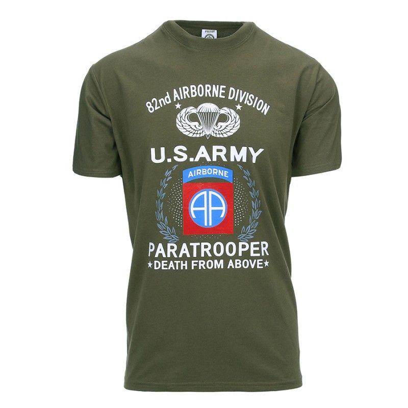 TRIKO POTISK 82ND AIRBORNE PARATROOPER