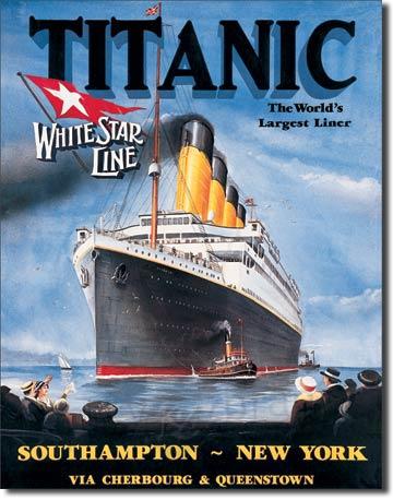 Titanic White Star