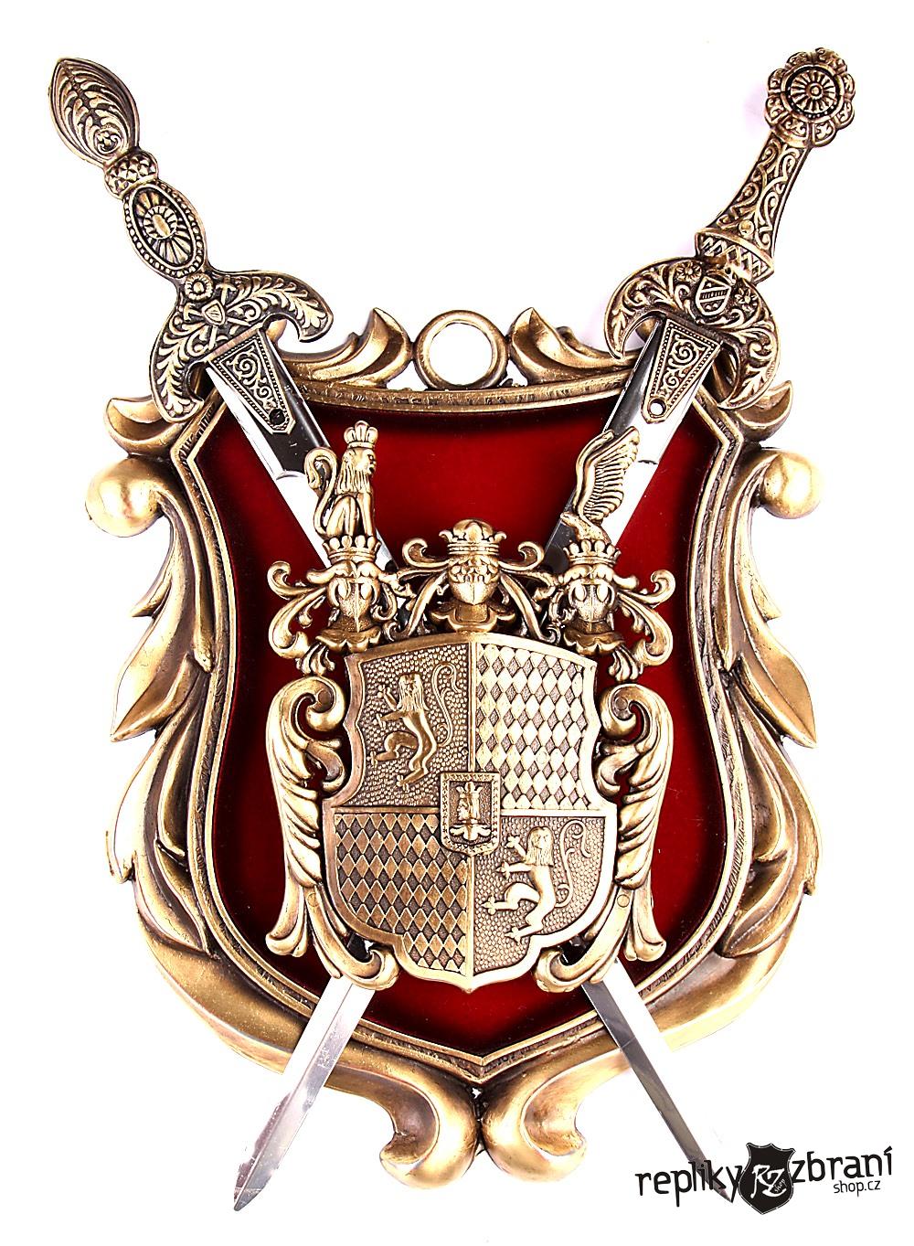 Erb kovový (barva bronz)