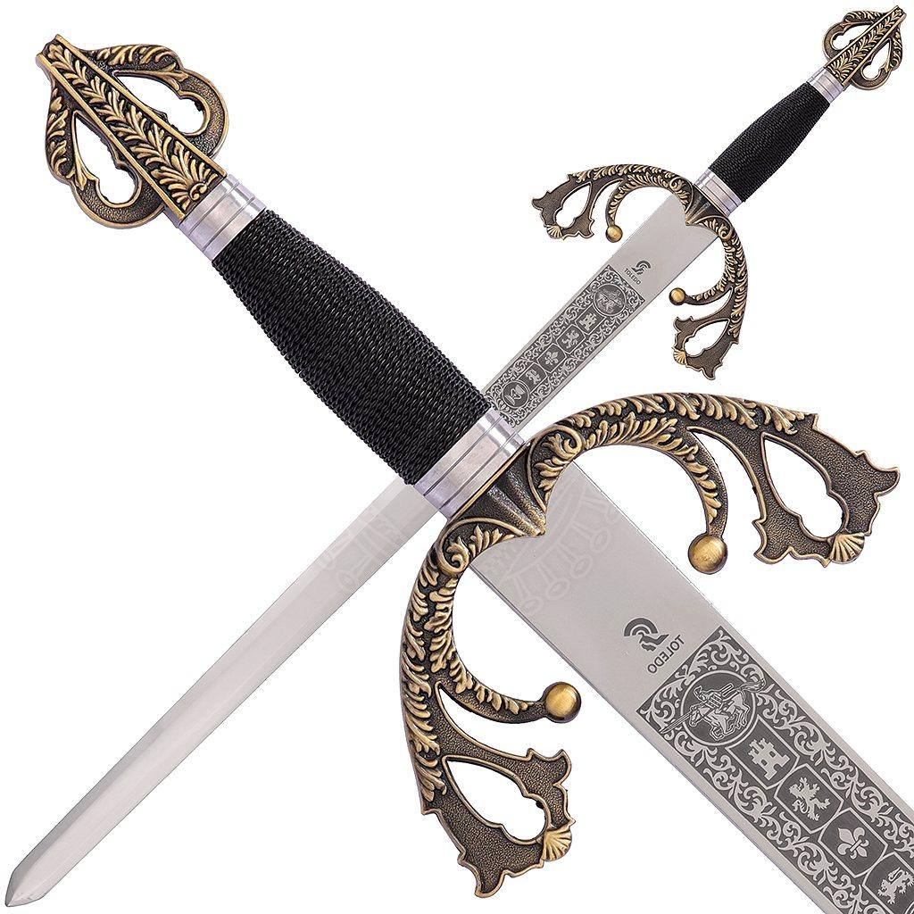 El Cidův meč Tizona, velikost kadet
