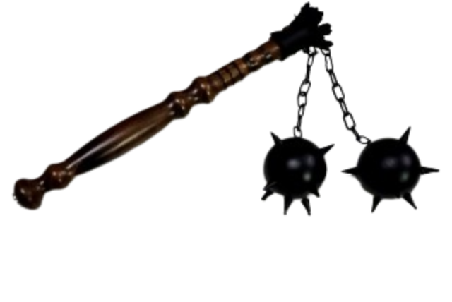 Řemdih dřevěný 2 ježci