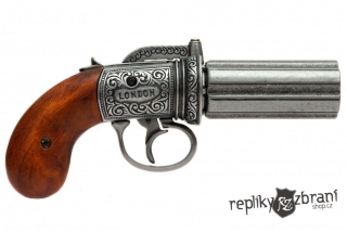 Šestihlavňový revolver.