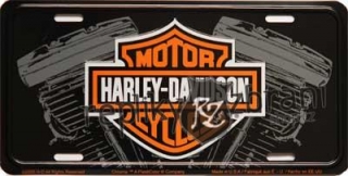 SPZ Harley Davidson Logo w engine