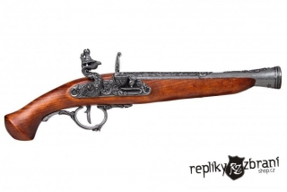Německá křesadlová pistole , 18. století