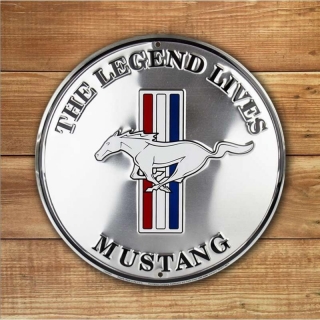 cedule Ford Mustang round