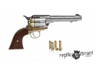 Revolver "Peacemaker" s dřevěnou pažbou