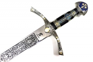 Meč Johanka z Arku s nástěnnou plaketou