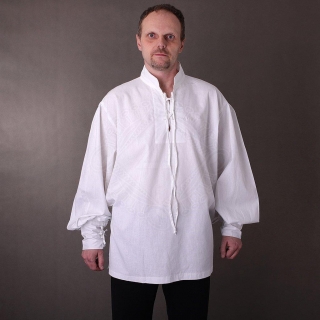 Renesanční pirátská košile ( Bílá )