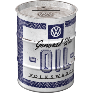 Plechová kasička barel: VW General Use Oil