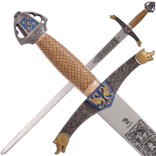 Meč Lancelot deluxe s pochvou