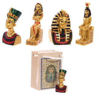 Egyptské figurky v dárkové tašce