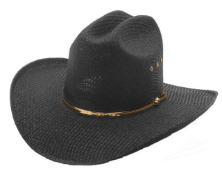 Westernový klobouk WE-HC-10BLK/E