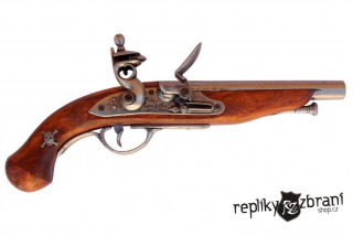 Pirátská franc. pistole, 18.stol.