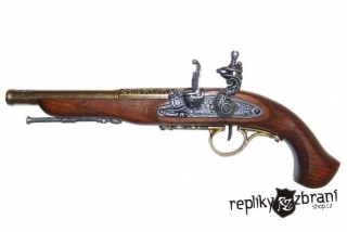 Pirátská pistole 18.století pro leváky (ZL)