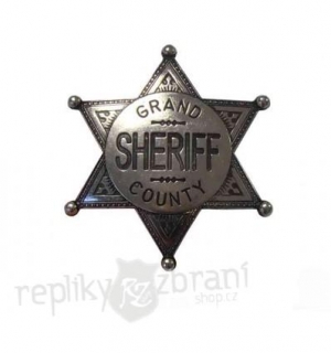 Odznak šerifa okresu Grand I.
