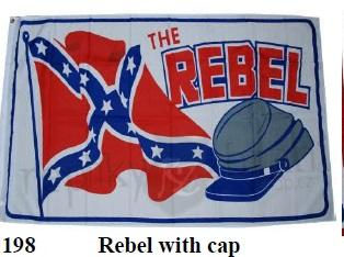 Vlajka Rebel with cap